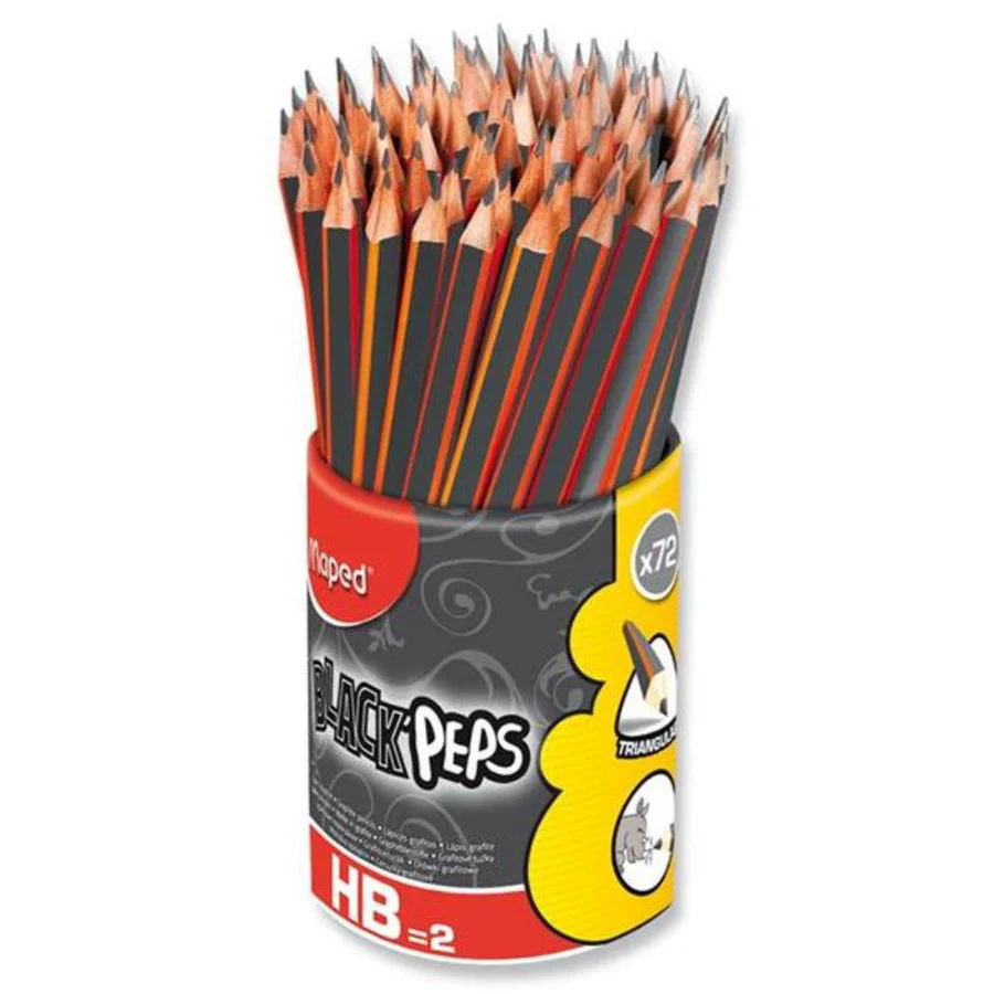 Maped-BlackPeps-Triangular-HB-Pencil.webp
