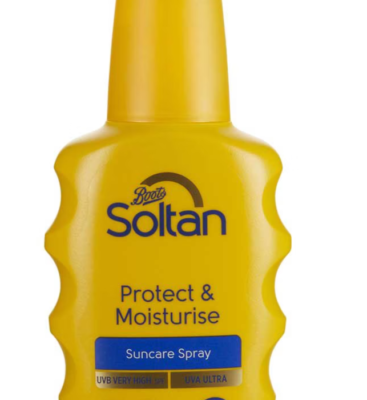 Soltan Protect & Moisturise Suncare Spray SPF50+ 200ml
